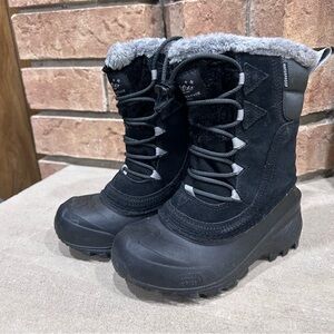 The North Face Kids Shellista Lace (Big Kid) Size 12 (Black)